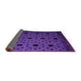thumbnail image 2 of Ahgly Company Indoor Rectangle Abstract Purple Modern Area Rugs, 8' x 12', 2 of 4
