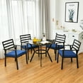 thumbnail image 4 of Gymax 5PCS Patio Table à Manger et Chaise Ensemble Extérieur Coussiné Ensemble de Conversation, 4 of 10