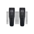 thumbnail image 4 of Mosiee 1/2Pcs Bicycle Fenders Mountain Road Bike Mudguard Front Rear Tire Wheel Fender Hard Shell Carbon Fiber Printing Mudguards, 4 of 9