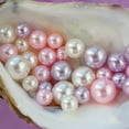 thumbnail image 6 of Uxcell 800 Pcs Faux Pearl for Crafting 0.12''-0.31'' No Hole ABS Round Pearls for Vase Fillers White, 6 of 6