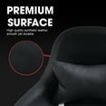 thumbnail image 3 of HD8000 Series Gaming Chair With Massage Lumbar Pillow White, 3 of 10