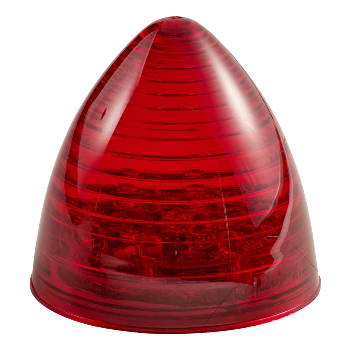 Roadpro LED Sealed Beehive Red Automotive Clearance & Marker Light 2.5