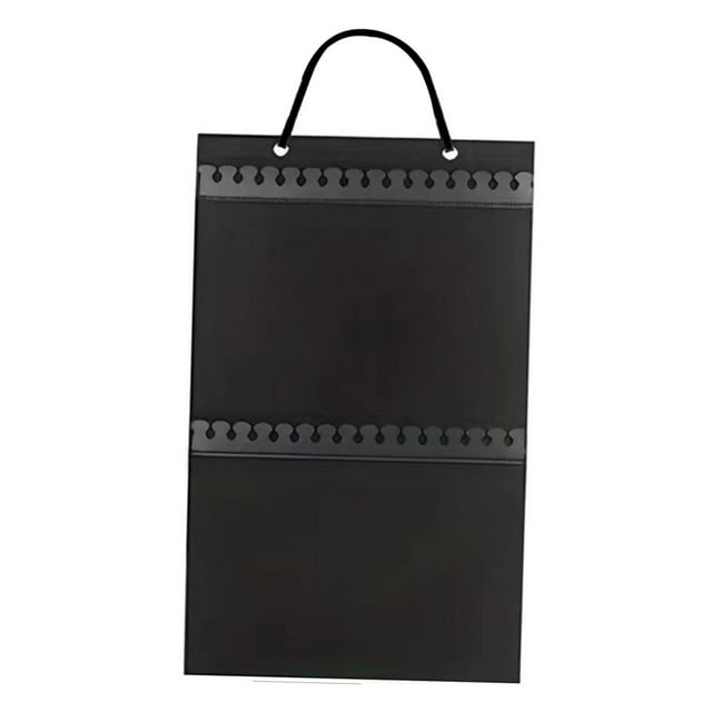 Organizador de joyas colgante jinwen de fieltro suave 35 cm x 57 cm