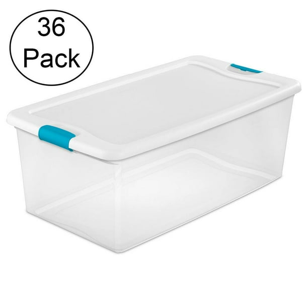 clear tote container