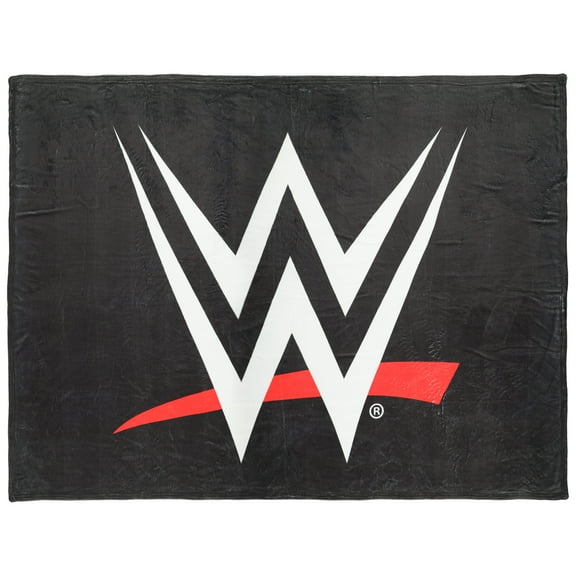 WWE Authentic Black WWE Merchandise 50" x 60" Blanket