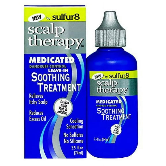 Sulfur-8 Scalp Therapy Soothing Treatment 2.5 Fl Oz (Pack of 3)