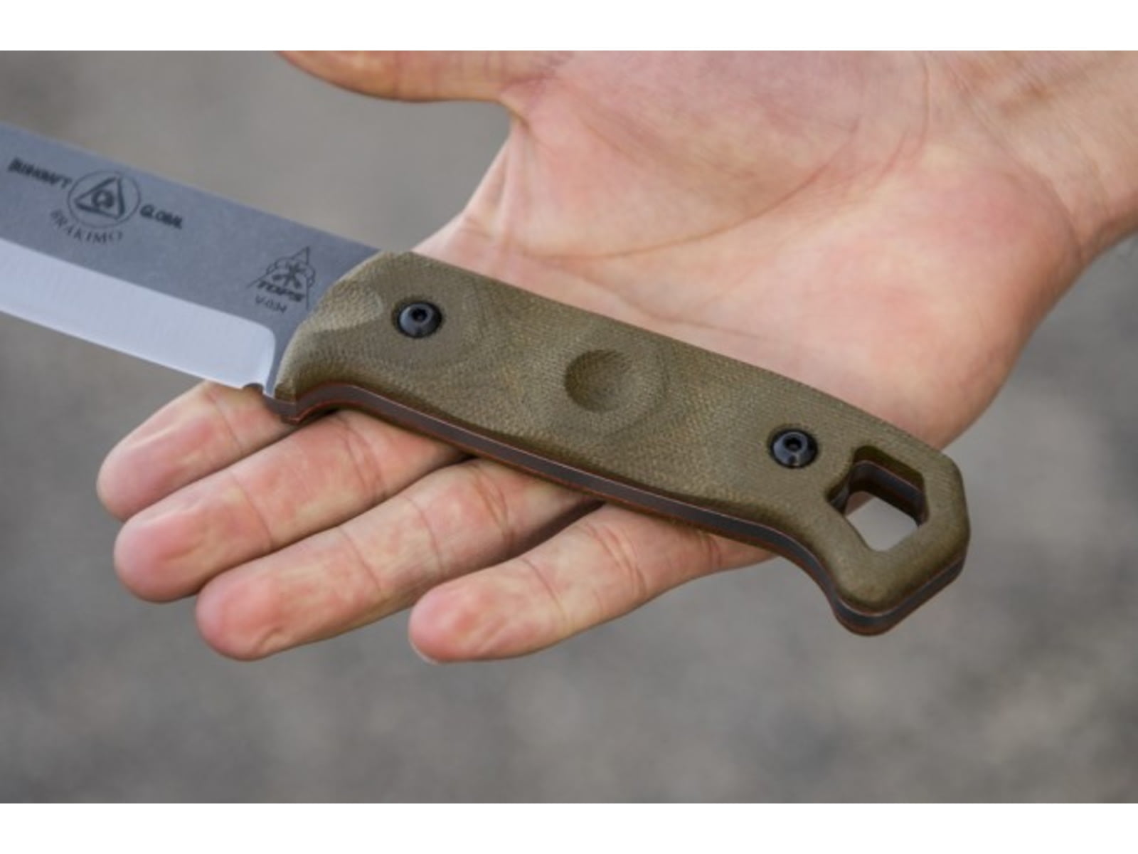 Tops 5.25" High-Carbon Steel Tactical Knife