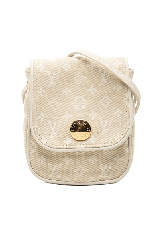 Pre-Owned Louis Vuitton Monogram Mini Lin Pochette Cancun Crossbody Shoulder Bag M95312 Dune...
