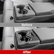 thumbnail image 4 of Carbon Fiber for Charger 300 2015-2023 Rear Armrest Box Cup Holder Cover Trim Interior Accessories, B, 4 of 5