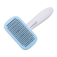thumbnail image 4 of Auto Brosse pour Animaux de Compagnie, ABS Rapide Épilation Brosse Slicker pour Animaux de Compagnie Multifonctionnelle Poignée Confortable pour la Maison Fil d'Acier Bleu, 4 of 8