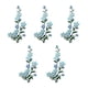 thumbnail image 1 of 5PCS Embroidered Flower Iron on Patches Embroidery Applique Sew on Flower Fabric Patches for Jeans Jackets Wedding Dress Red, 1 of 4