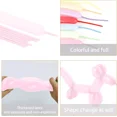 thumbnail image 5 of 50/100pcs 260 Balloons Long Modelling Balloons for Kids Birthday Decoration, 100% Biodegradable Latex Balloons, Safe and Non-Toxic, Perfect for Party Decorations, Arts and Crafts, 5 of 7