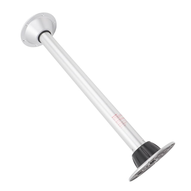 RV Table Pedestal Legs, RV Table Base Aluminum Alloy 650mm Height 60mm Support Rod Tri Blade Locking for Yacht
