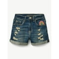 thumbnail image 5 of Justice Girls Mini Mom Shorts With Bracelet, Sizes 6-18, 5 of 5