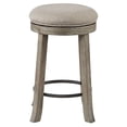 thumbnail image 1 of Oaktown Swivel Counter Stool Grey See below, 1 of 5