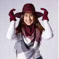 thumbnail image 2 of Hadley Wren Plaid Blanket Scarf, 2 of 2