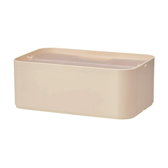 Caja organizadora de escritorio con compartimentos,organizador de papelería para artículos pequeños,organizador de escritorio de plástico para material de oficina,cables y dispositivos,