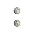 thumbnail image 1 of Pendientes de tuerca de 10 mm Pendientes de forma redonda Pendientes de gota de acero inoxidable resistentes Joyas de moda perforadas Tipo de Ropa, zapatos y accesorios Miscelánea tipo 17 17 Sonducket AP010471-17, 1 of 6