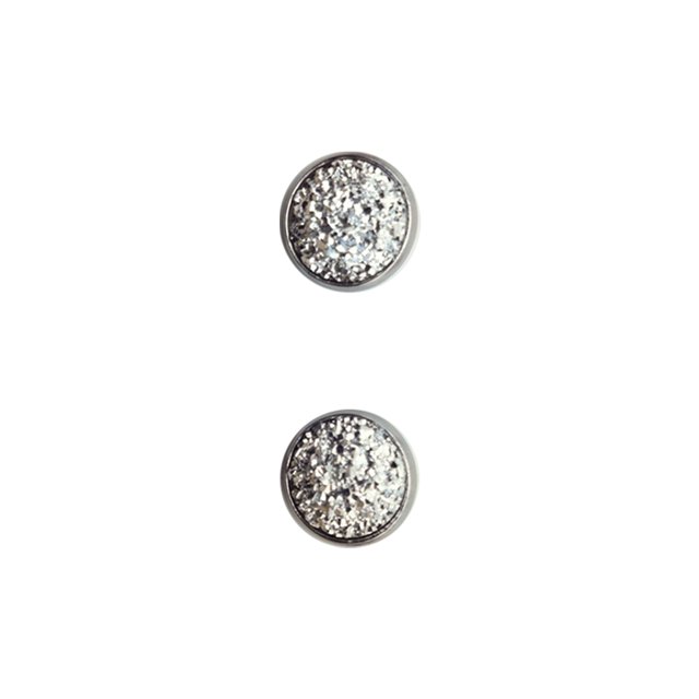 Pendientes de tuerca de 10 mm Pendientes de forma redonda Pendientes de gota de acero inoxidable resistentes Joyas de moda perforadas Tipo de Ropa, zapatos y accesorios Miscelánea tipo 17 17 Sonducket AP010471-17