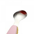 thumbnail image 6 of Toddler Fork and Spoon Set Baby Silverware Stainless Steel Kid Utensils Child Flatware for Self Feeding BPA Free for 12 Months+, 6 of 6
