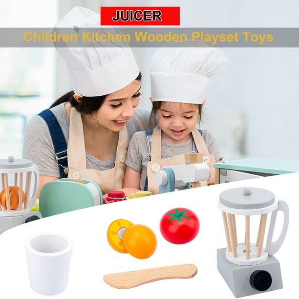 Snorda Children Kitchen Wooden Playset Toys,Kitchen Utensils Set Juicer Walmart.ca