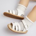 thumbnail image 3 of HsdsBebe Baby Girl Sandals Infant Summer Soft Sole Shoe Anti-Slip Crib Shoes 0-18 Months, 3 of 9