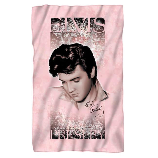 Large Warm Sofa Fleece Throw Elvis Presley Colour Montage Soft Blanket Gift 