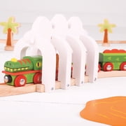 Big Jigs - Dinosaur Railway Engine & Train Cars