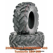 08 Polaris SPORTSMAN 400 Tomberlin SDX 300 Rear ATV tires 24x11-10 24x11x10 6PR