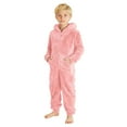 thumbnail image 2 of Blekii Kids Unisex Fleece Jumpsuit Fuzzy, Kids Unisex Fleece Jumpsuit, Fuzzy Cute Hooded Toddler Winter Warm Playsuit, One-Piece for Boys Girls Cute Hooded Toddler Playsuit Winter Play, Outdoor, 2 of 6