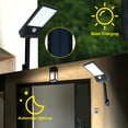 thumbnail image 2 of Luz De Calle Solar Led Luz De Patio Solar De 48 Led Con Control Remoto 3 Modos De Iluminación Lámpara De Seguridad Con Energía Solar Ip65 Luz De Sensor Solar A Prueba De Agua Para Terraza De Jardín Ga Muyoka Hogar, 2 of 7