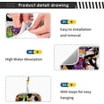 thumbnail image 4 of Coolnut Cat Witch Cute Sink Splash Guard for Faucet 2 Packs Faucet Absorbent Mats, Halloween Kawaii Kitten Faucet Handle Drip Catcher Quickly Drying Mat for Kitchen Counter Bathroom, 30"x5.5", 4 of 7