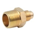 thumbnail image 2 of 10 Pzs Niple Terminal Conexion De Laton Para Gas 3/8" X 1/2" dorado 3/8 pulgadas, 2 of 6