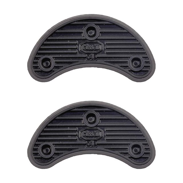 Par Antideslizante de Goma STILETTO Suela de Zapato Puntas de Tap Negro 45x19mm