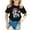 Black, variant on MEZZALL Kid Girls Cute Graphic T-Shirt Round Neck Short Sleeve Tee Summer Casual Tshirts Tops, Black, 11-12 Years