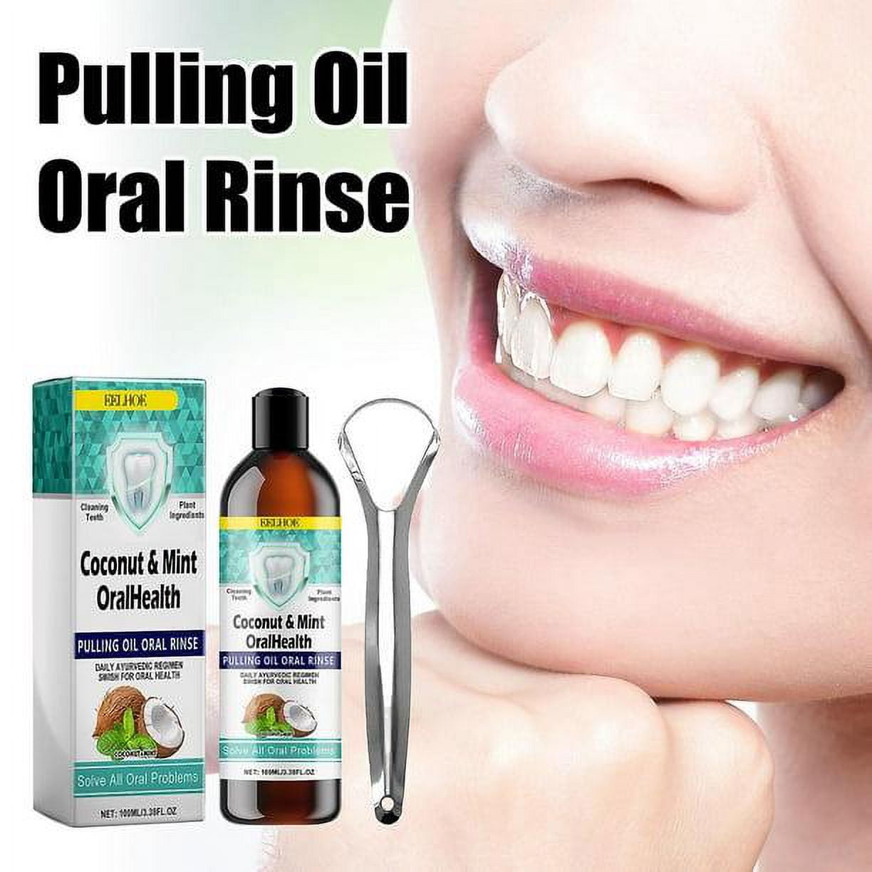 Peppermint Oil Tooth Extraction Mouthwash, Coconut Tooth Extraction Oil ...