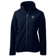 thumbnail image 2 of Women's Cutter & Buck Navy Chicago Cubs Cascade Eco Sherpa Fleece Full-Zip Jacket, 2 of 3