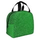thumbnail image 2 of Disketp Green Sparkling Shiny Bolsa Térmica para Almuerzo para Hombre y Mujer, Ideal para Trabajo, Senderismo y Picnic, 2 of 8