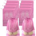 thumbnail image 1 of Bolsas organizadoras para almacenamiento de zapatos, bolsa de armario portátil de viaje no tejida, bolsa colgante transparente para ropa de bolsillo impermeable, 10/5 Uds., 1 of 4