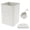 White, variant on FUYGRCJ 3L Laundry Detergent Container for Powder, Beads, and Pods, Laundry Canister with Scoop for Bathroom Organizing and Storage, Modern Farmhouse Design