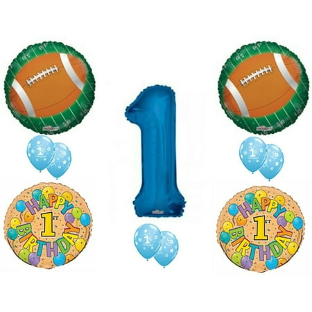 1st Down Football Birthday Balloons Party Decorations Supplies First