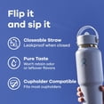 thumbnail image 3 of Hydro Flask 32 Oz Wide Flex Straw Travel Bottle Indigo, 3 of 5