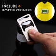 thumbnail image 4 of LOWLHOME Beer Bottle Insulators Sleeves, Zip-up Neoprene Insulated Bottle Jacket with Bottle Opener, Built-in 12oz Standard Beer Bottles Covers, 4 of 5