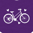 thumbnail image 4 of Inktastic Bicycle Cycling Bike Lover Girls Baby Bib, 4 of 4