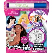 Disney Princess 12-Page Imagine Ink Coloring Pad; Stickers; Mess Free Marker; Paperback Children's Book; 09781690262909