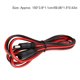 thumbnail image 3 of Cable de Extensión de Alimentación DC5521 Macho a Hembra 150cm ANGGREK Negro Rojo, 3 of 8