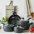 thumbnail image 3 of BALLARINI Arezzo by HENCKELS 10-pc Nonstick Cookware Set, Made In Italy, 3 of 9
