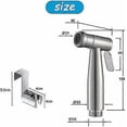 thumbnail image 2 of Toilet Er/less Steel Handheld Er With Hook, Easy To In, For Personal Hygiene And Basin Toilet Er, 2 of 5