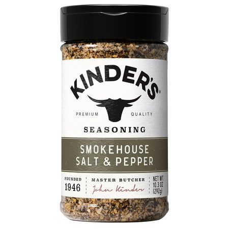 Kinder s Smokehouse Salt & Pepper Seasoning  10.3 oz