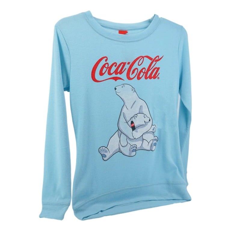 Blue coca online cola sweatshirt